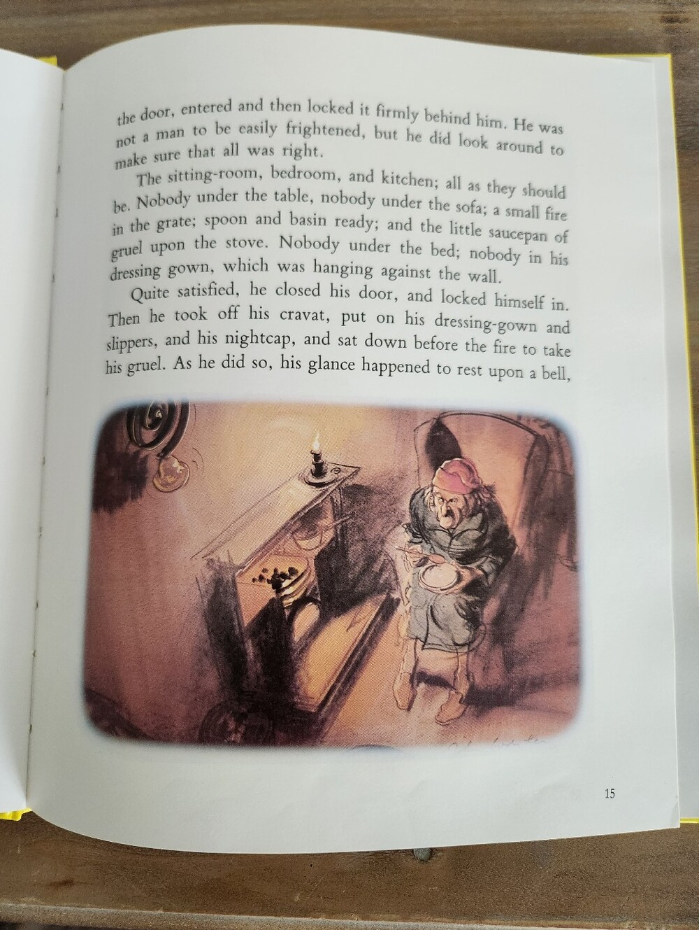📖 Charles Dickens A Christmas Carol Illustrated John Worsley Hardcover Book - Picture 5 of 12